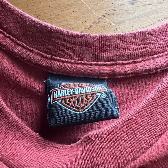 Harley Davidson Hunters Moon Graphic Biker Tee - Picture 3 of 3